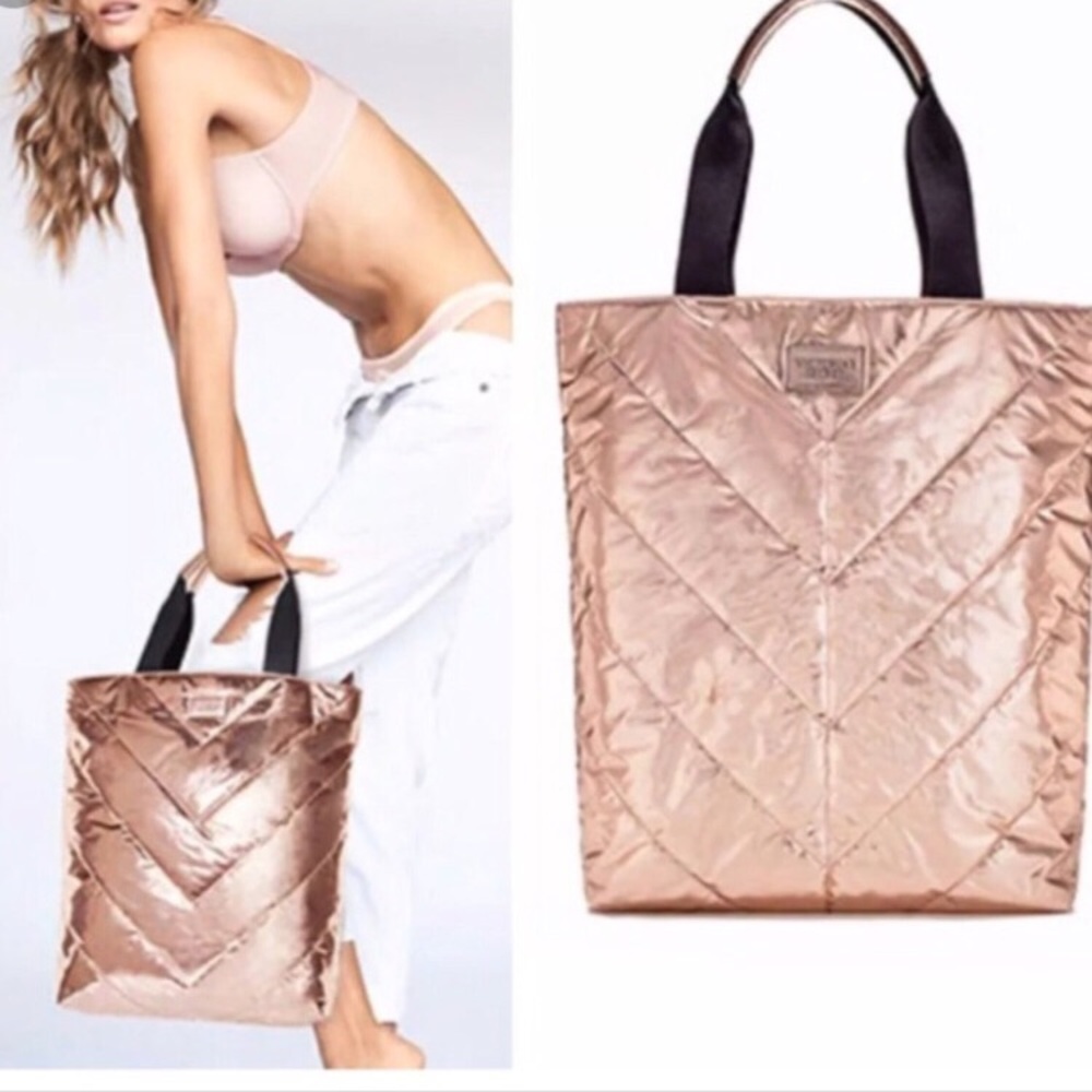 Victoria’s Secret Rose gold bag